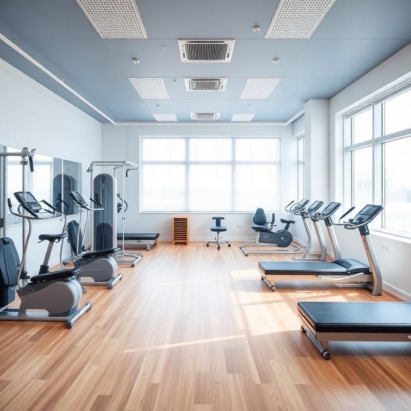 Physiotherapy rehabilitation area